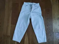 niko and... ニコアンド ホワイトデニム Sサイズ