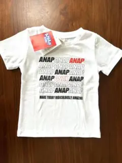 ANAPKIDS アナップキッズ　新品Tシャツ 男女兼用　キッズ　子供夏服