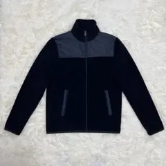 PRADA SPORTS ナイロン 切り替え フリース ジャケット Lサイズ