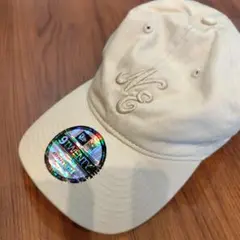 New Era ベースボールキャップ 調整可能 ベージュ