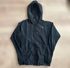 Oakley ブラック フード付きジャケット s
