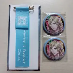 うたプリ SSS 缶バッジ 特典リボンブローチ カミュ 3点セット