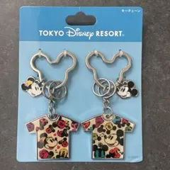 DisneySeaミッキーミニーペアキーホルダー