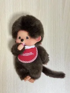 レアなSekiguchi モンチッチ ぬいぐるみ 昭和レトロ 赤 スタイ - メルカリ