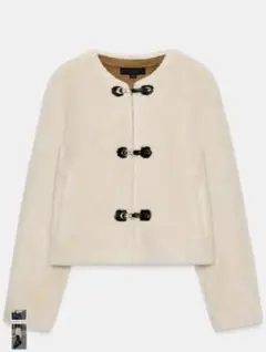 zara フェイクファージャケット