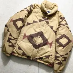 ヴィンテージ Ralph Lauren ネイティブパターンダウンジャケット