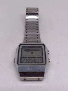 CASIO デジタルアナログ 腕時計 187-AE-90W。稼働中 - メルカリ