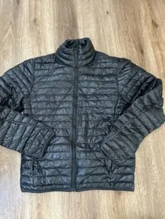 adidasブラック M キルティングダウンジャケット