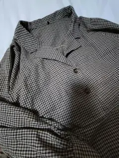 チェック柄ワンピース　大きいサイズ　セットアップ　3L