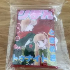 3COINSリボン 70周年記念　ときめきトゥナイト　クリアポーチ