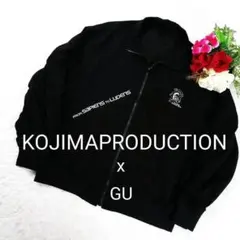 【希少】コジマプロダクション GU コラボ トラッジャケット バックポーチ付 黒