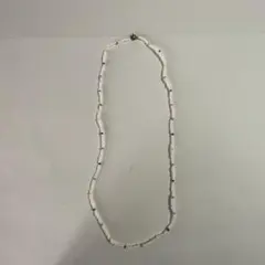 マルチカラー　ビーズネックレス　平成レトロ