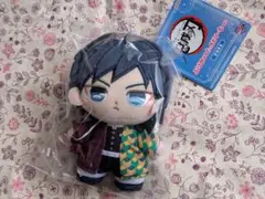 は*こ様 鬼滅の刃 冨岡義勇 ぷりぬいたっちどりーむみに ぬい (ホツレあります