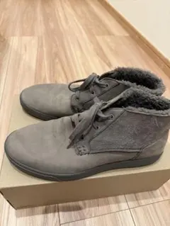 UGG グレー スエード ハイカットムートンブーツ