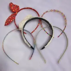 カラフルカチューシャ5点セット