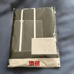 UNIQLO ノベルティ メッシュトートバッグ・保冷ポーチ グレーのサムネイル