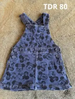 Tokyo Disney Resort ミニー柄 ジャンパースカート 80
