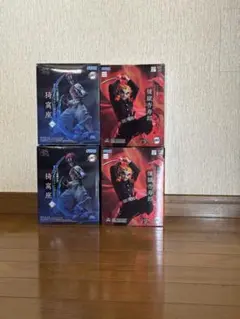 【状態良好／未開封】鬼滅の刃　煉獄杏寿郎　猗窩座　Xross link4体セット