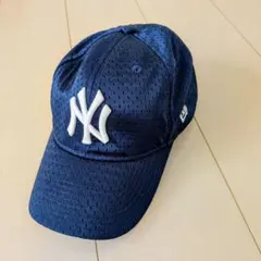 New Era ニューヨーク・ヤンキース メッシュキャップ ネイビー