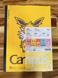 ポケモンセンター限定 Campusノート 5冊セット イーブイ進化系のサムネイル