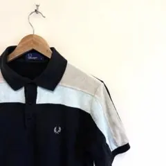 【激レア】フレットペリーFRED PERRY 半袖ポロシャツ Sブラックのサムネイル