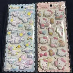 キテイ　シナモロール マシュマロシール サンリオ