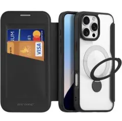 iPhone 16 Pro ケース Magsafe対応　定点360度回転スタンド