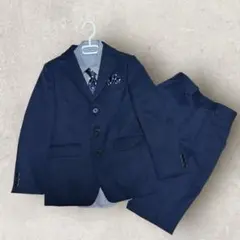 ワンダーファクトリー　フォーマルスーツ　5点セット　卒園式　入学式　130