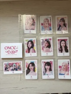 TWICE ONCE DAY 公式フォトカードセット