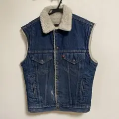 70s 80s ヴィンテージ リーバイス デニム ボアベスト
