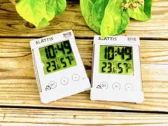 応援価格！IKEA 時計・湿度計・温度計 スロッティス×2 未開封 電池別売