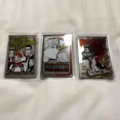 ヒロアカ　原画展　パブミラー風ステッカーコレクション　3点