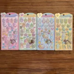 おぱんちゅうさぎ んぽちゃむ うるちゅるPOPシール 4種セット 正規品