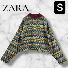 マルチカラー ニット