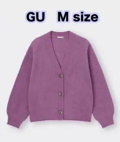 古着 GU ジーユーカーディガン パフィータッチパフスリーブカーディガン ニット