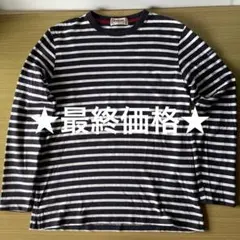 【McGREGOR /マックレガー 】ボーダークルーネック長袖カットソー
