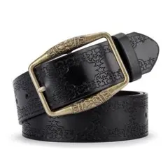 ウエスタンベルト ブラック アメカジ 古着 ヴィンテージ Y2K 男女兼用