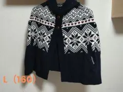 値下げ【pom ponette】ニットポンチョ（未使用）