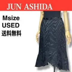 JUN ASHIDA ジュンアシダ ロングスカートブラック 送料無料のサムネイル