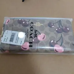 新品・未使用コーチCOACH 長財布 チェリー柄 シグネチャーのサムネイル