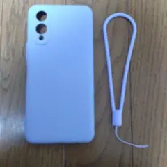 arrows We2 シリコンケース スマホケース 携帯 パープル