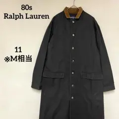 【美品】80s Ralph Lauren ダスターコート ウエスタン キャンバス