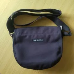 【美品】マリメッコ marimekkoキャンバス ショルダーバッグ ブラック