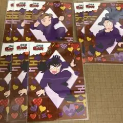 忍たま乱太郎　浜守一郎　ブロマイド　バレンタイン 田村三木ヱ門 綾部喜八郎 集合
