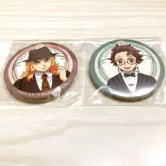 鬼滅の刃 缶バッジ 煉獄杏寿郎 煉獄 竈門炭治郎 炭治郎 Q-pot