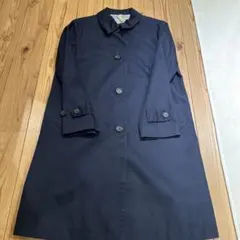 無印良品　ネイビー ステンカラーコート Lサイズ