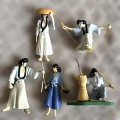 5点 묶음 판매 ルパン三世 石川五ェ門 ミニフィギュアセット バラ売り可