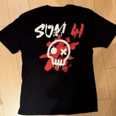 SUM41 スカルプリント Tシャツ 黒
