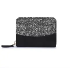 カードケース　アコーディオン　コンパクト　9枚　黒色　プチプラ　し29