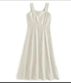 GRL フレアツイルジャンパースカート　ジャンスカ